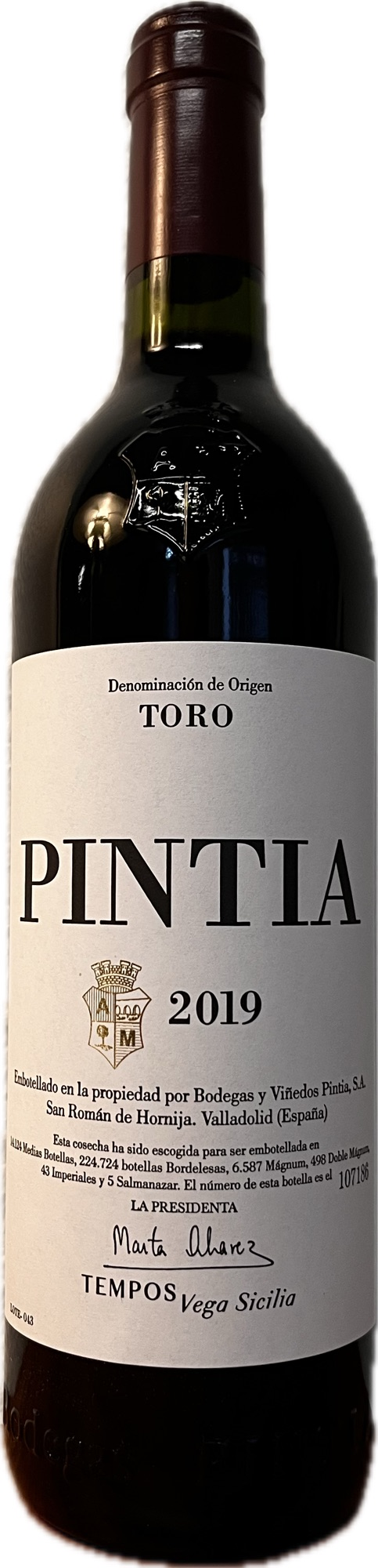 VEGA SICILIA DO TORO PINTIA 2019