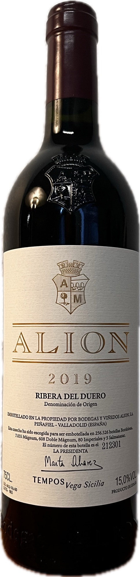 Vega Sicilia Bodegas Alion 2019